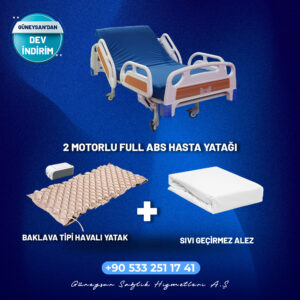 2 Motorlu Full Abs Hasta Yatağı - Set 1